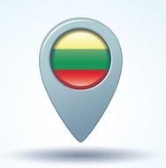Flag of Lithuania vector illustration N8