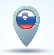 Flag of Slovenia vector illustration N8