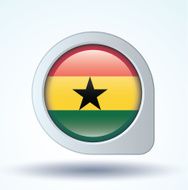 Flag of Ghana vector illustration N7