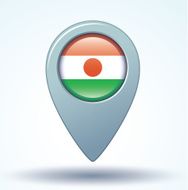 Flag of Republic niger vector illustration N7