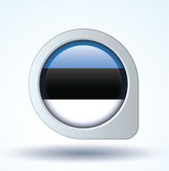 Flag of Estonia vector illustration N7