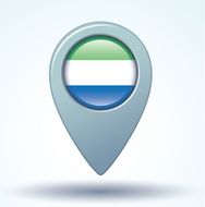 Flag of Sierra Leone vector illustration N8