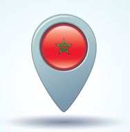 Flag of Morocco vector illustration N8