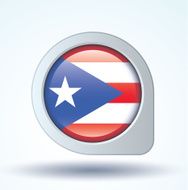 Flag of Puerto rico vector illustration N8