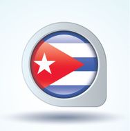 Flag of Cuba vector illustration N8