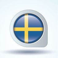 Flag of Sweden vector illustration N7