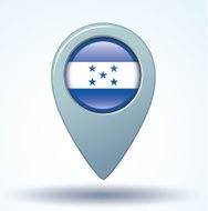 Flag Of Honduras Vector Illustration N9