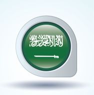 Flag of Saudi Arabia vector illustration N6