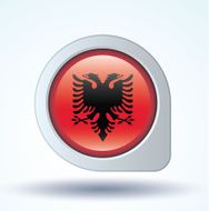 Flag of Albania vector illustration N8