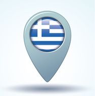 Flag of Greek vector illustration N4