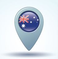 Flag of Australia vector illustration N8