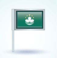 Flag of Macao vector illustration N9