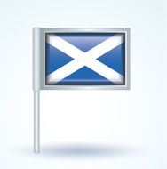 Flag of Scotland vector illustration N8
