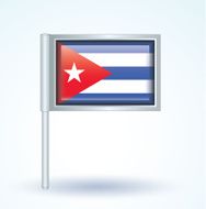 Flag of Cuba vector illustration N9