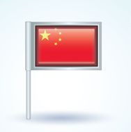 Flag of China vector illustration N6