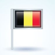 flag of Belgium vector illustration N9