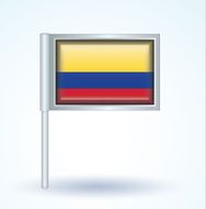 Flag of Colombia vector illustration N9