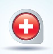 Flag of switzerland vector illustration N5