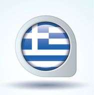 Flag of Greek vector illustration N5