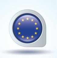 Flag of European union vector illustration N6