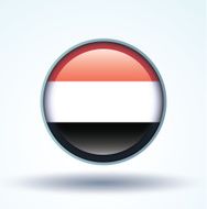 Flag of Yemen vector illustration N10