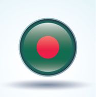 Flag of Banglades vector illustration N10
