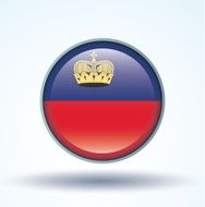 Flag of Liechtenstein vector illustration N9