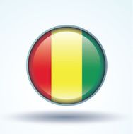 Flag of guinean vector illustration N10
