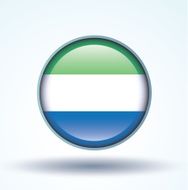 Flag of Sierra Leone vector illustration N10