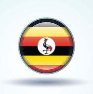 Flag of Uganda vector illustration N10