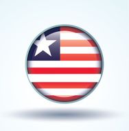 Flag of Liberia vector illustration N10