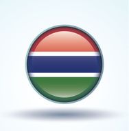 Flag of Gambia vector illustration N9