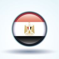 Flag of Egypt vector illustration N8
