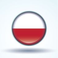 flag of Poland vector illustration N10