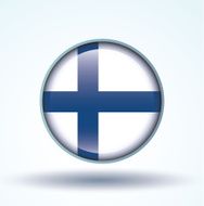 Flag of Finland vector illustration N10