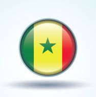 Flag of Senegal vector illustration N8