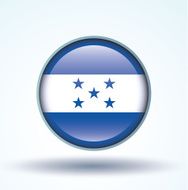 Flag Of Honduras Vector Illustration N11