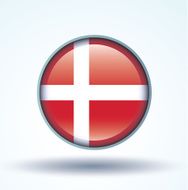 Flag of Denmark vector illustration N10