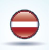 Flag of Latvia vector illustration N10
