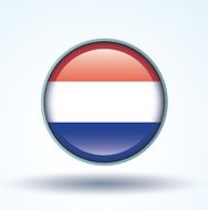 Flag of netherlands vector illustration N10