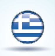 Flag of Greek vector illustration N6
