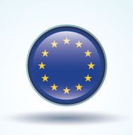 Flag of European union vector illustration N7