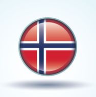 Flag of Norway vector illustration N10