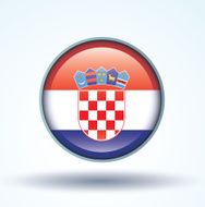 Flag of Croatia vector illustration N9