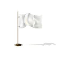 white flag background vector illustration