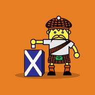 Man vote for Scottish independence referendum
