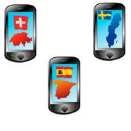 Connection with Spain Sweden Switzerland
