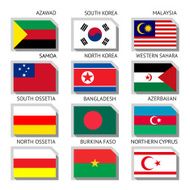 flags of the world N25
