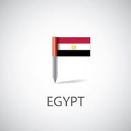 egypt flag pin