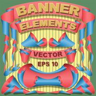 Ribbons Labels Banners